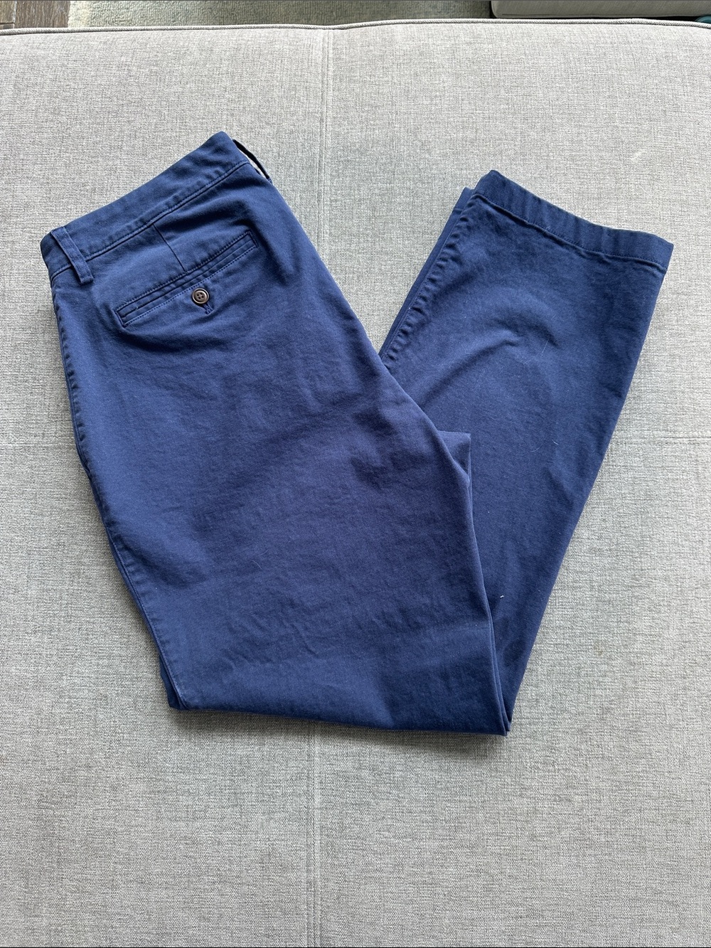 Vineyard Vines Navy Cotton Blend Pants